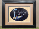 Thy Word is a lamp unto my feet custom framed Scripture