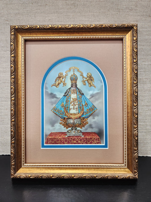 Virgen de San Juan de Los Lagos framed sacred art print