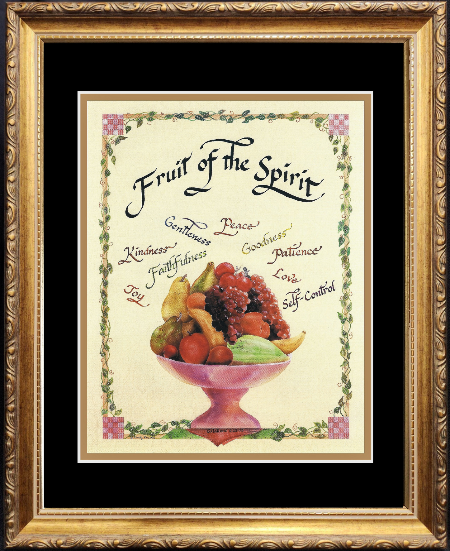 Fruit of the Spirit Kitchen Picture