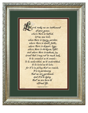 St. Francis of Assisi framed Verse - Make me an instrument of your peace.