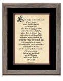St. Francis of Assisi framed Verse - Make me an instrument of your peace.