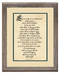 St. Francis of Assisi framed Verse - Make me an instrument of your peace.