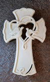Wedding Dove Ivory colored wall cross for the Bride and Groom