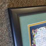 Mother Teresa Quote matted and framed picture