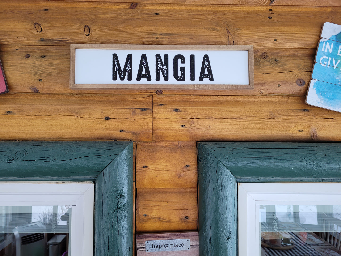 Mangia Italian home or restaurant decor picture