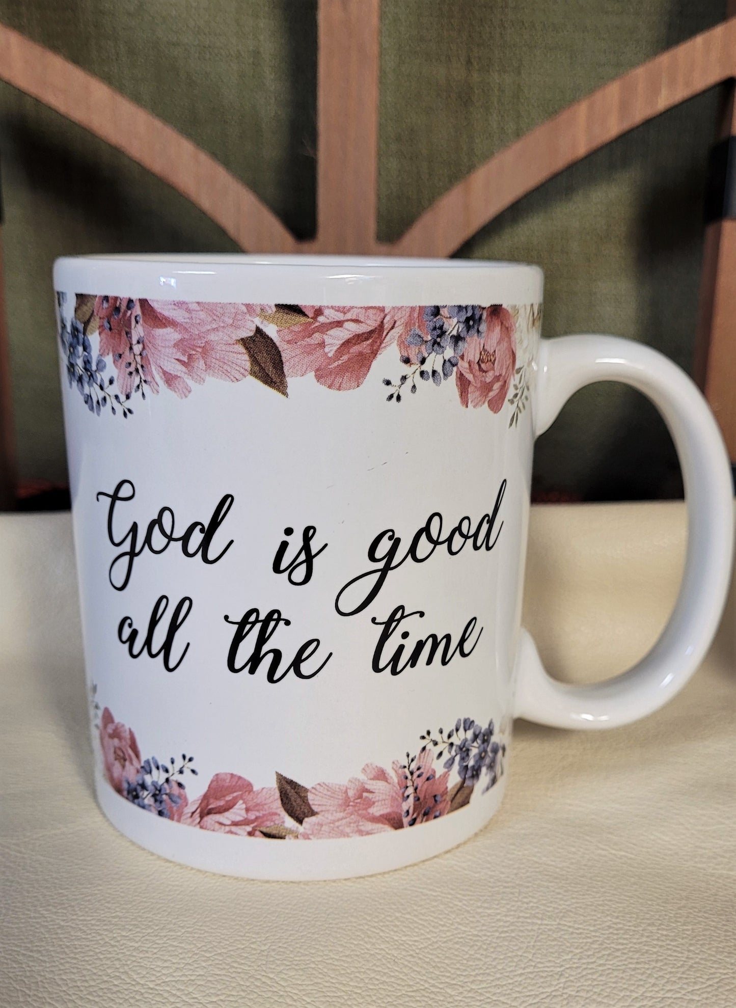 God is Good all the time mug