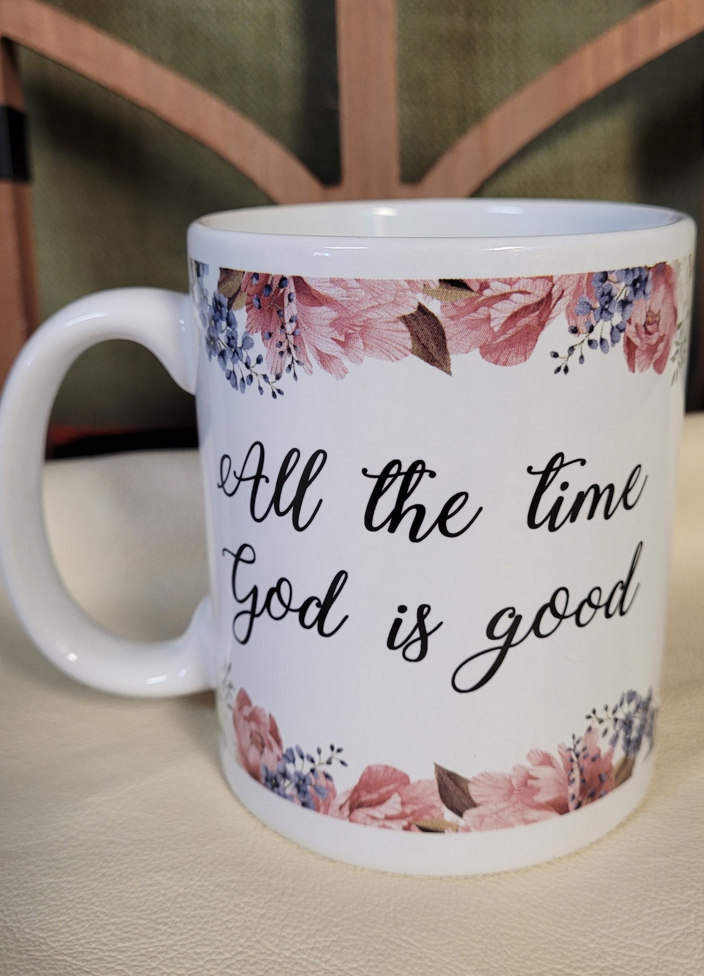 God is Good all the time mug