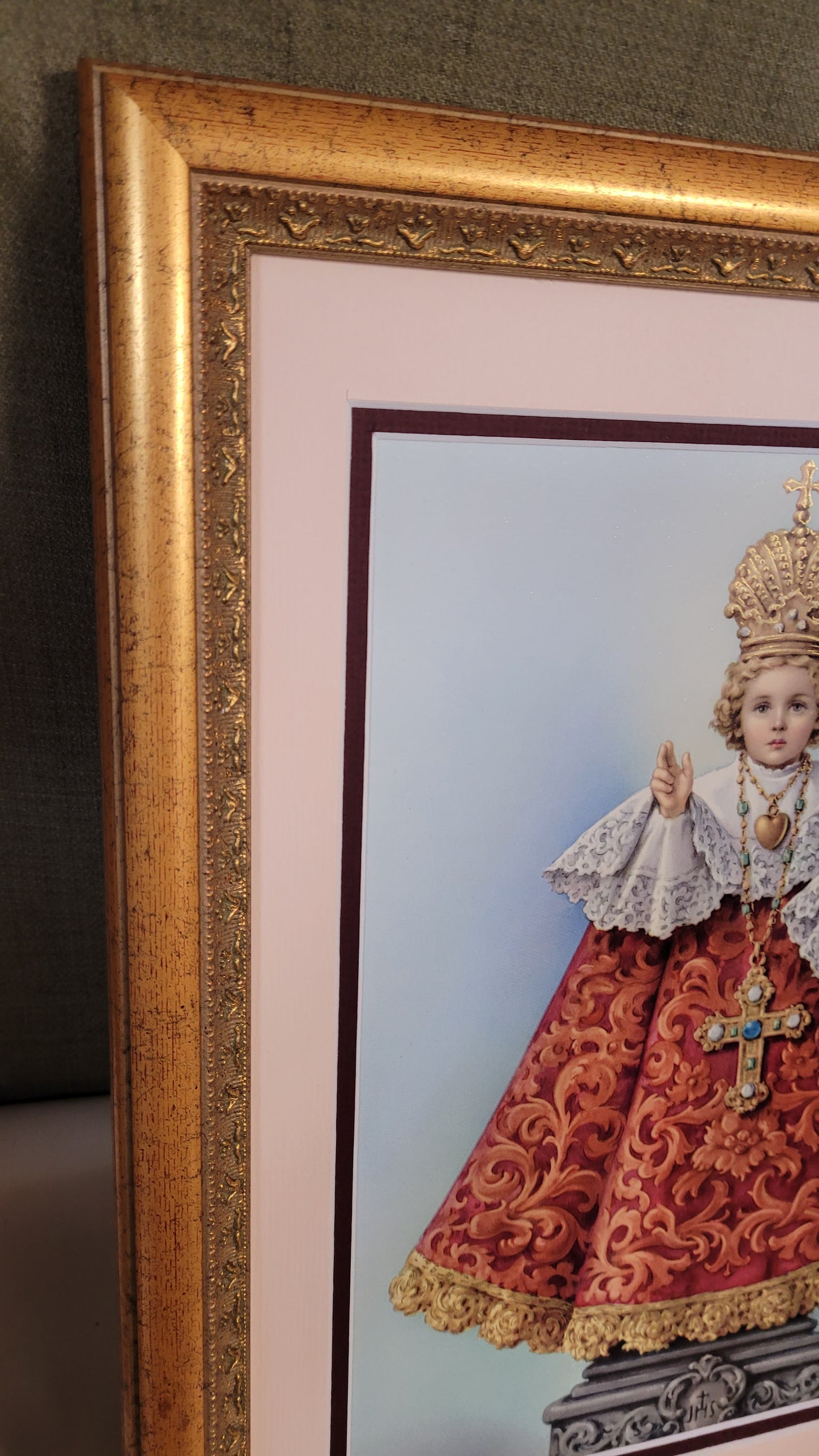 Infant of Praque framed print