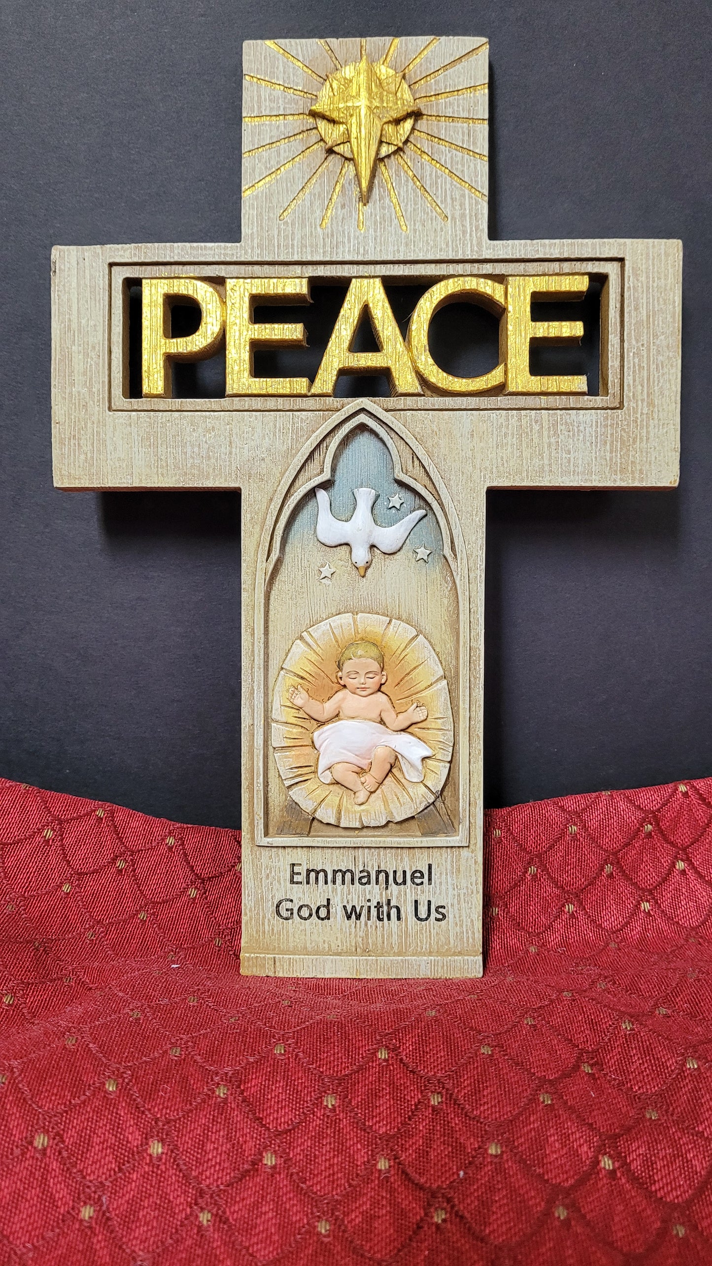 Christmas Peace Wall Cross