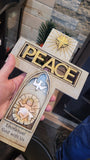 Christmas Peace Wall Cross