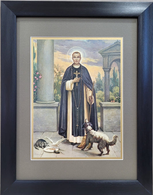 St. Martin de Porres Custom Framed print