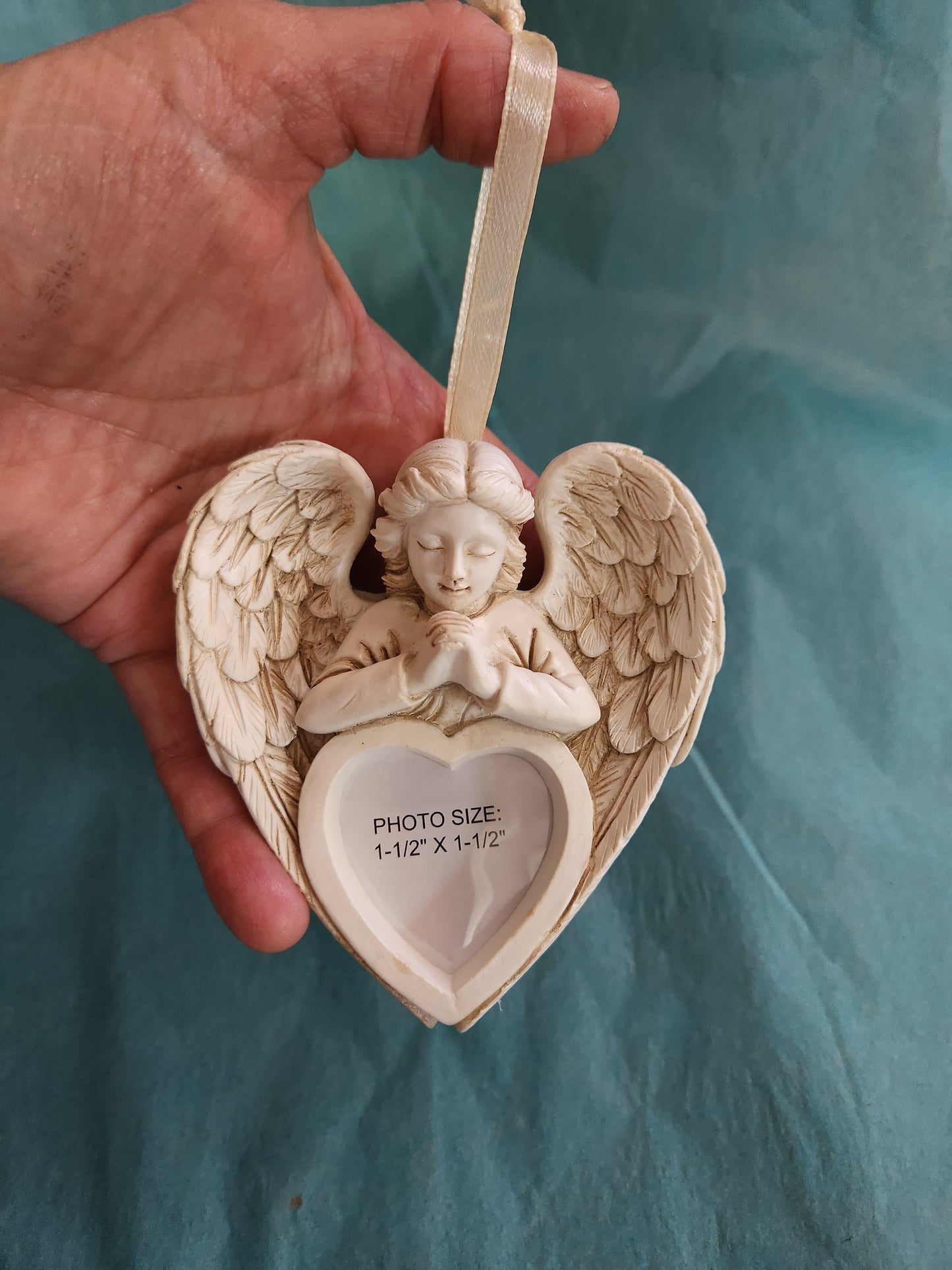 Memorial Angel Ornament with photo