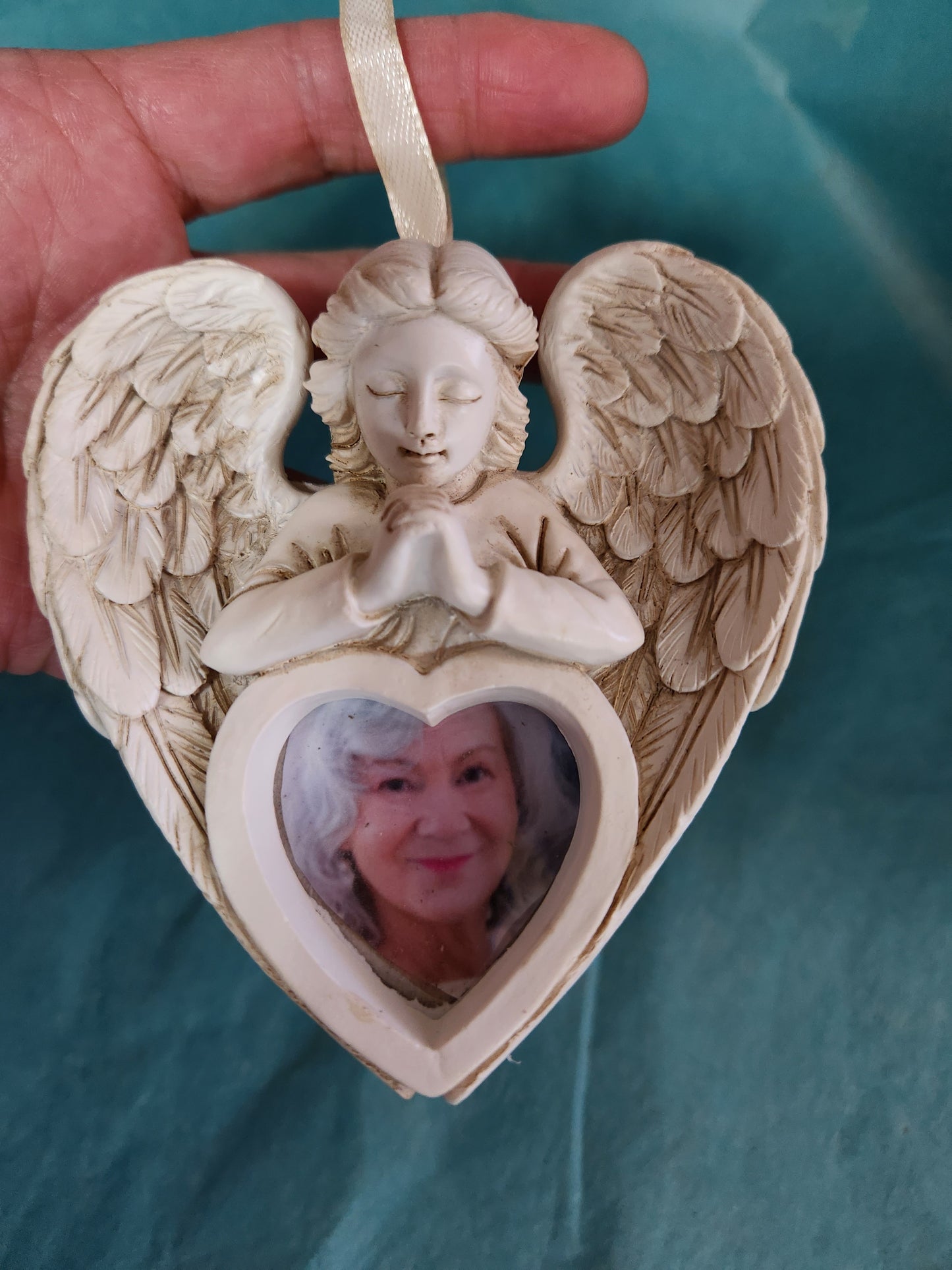 Memorial Angel Ornament with photo