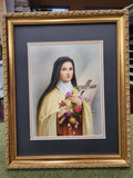 St. Therese of Lisieux custom framed print