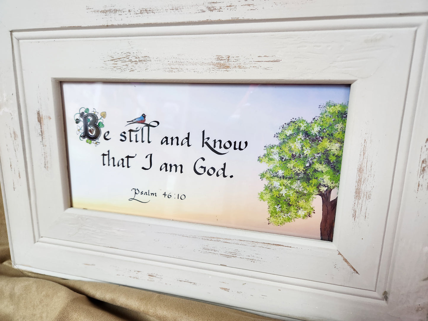 Be Still and Know that I am God Scripture Picture