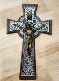 Celtic wall crucifix