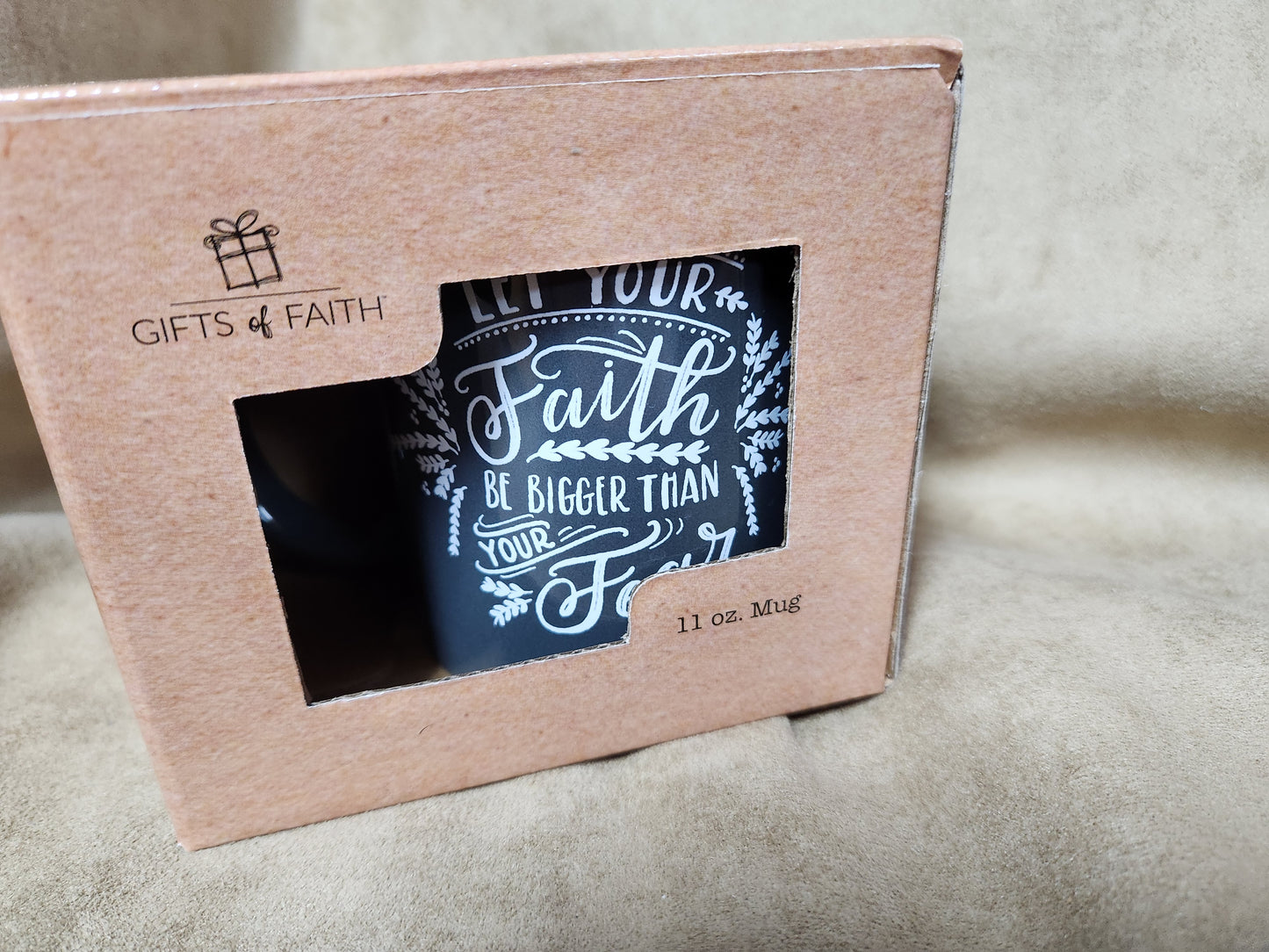 Let your Faith be bigger than your fear mug