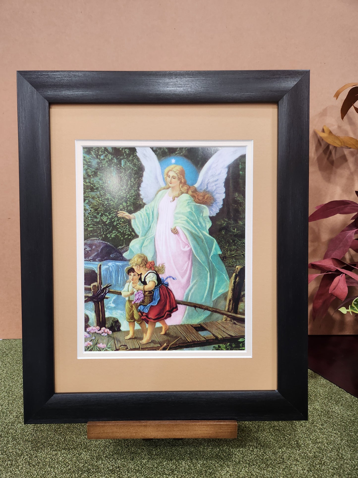 Framed Guardian Angel print