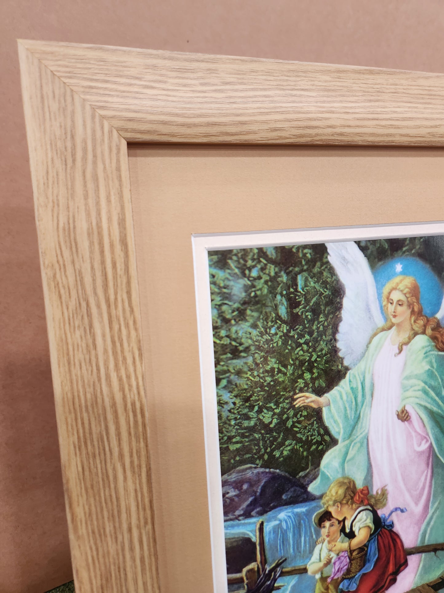 Framed Guardian Angel print