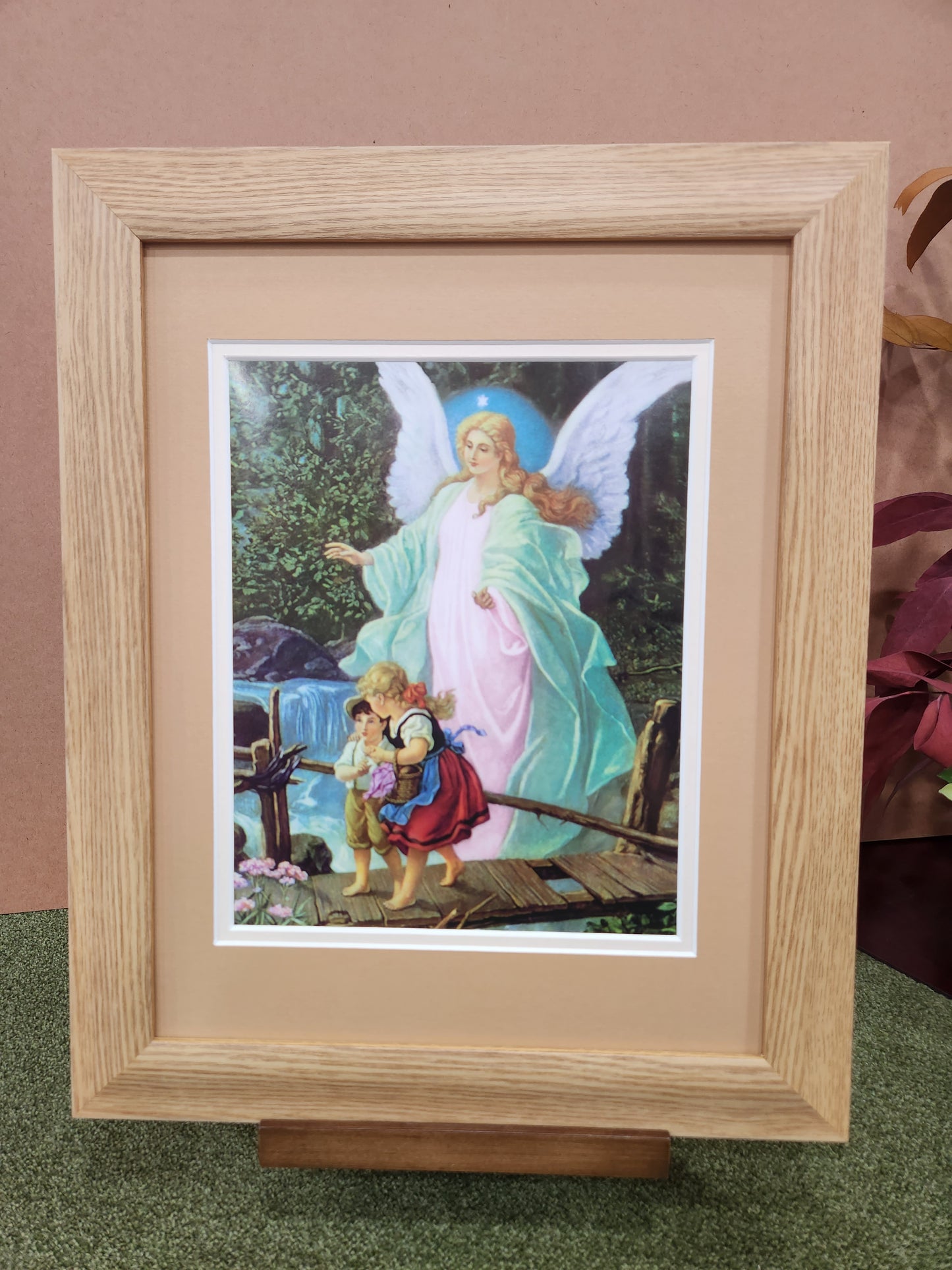 Framed Guardian Angel print