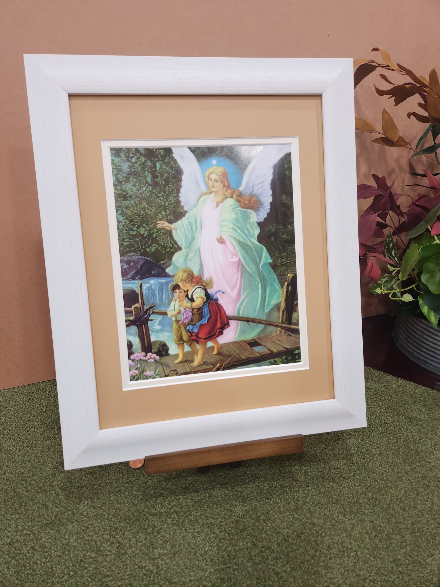 Framed Guardian Angel print