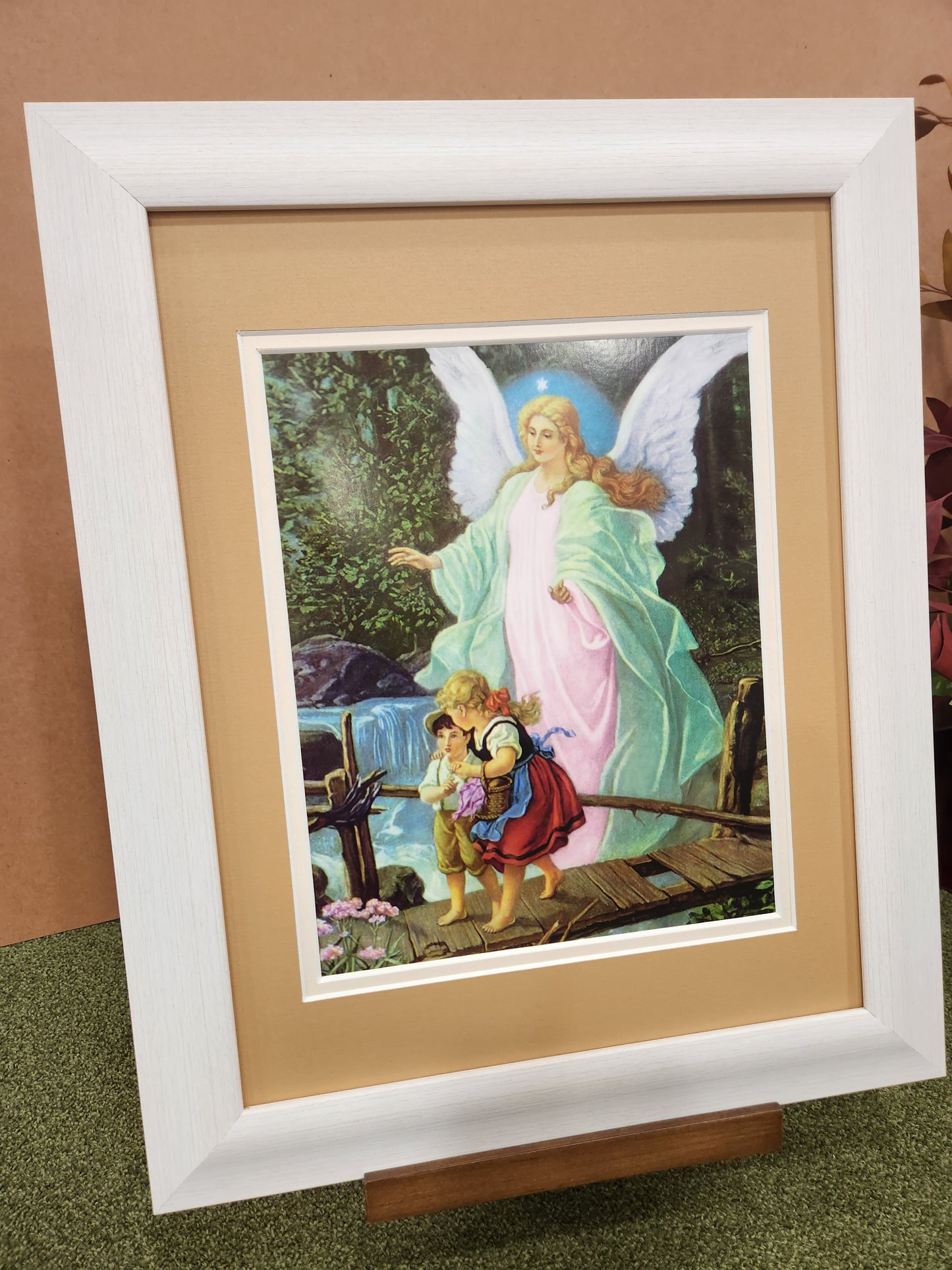 Framed Guardian Angel print