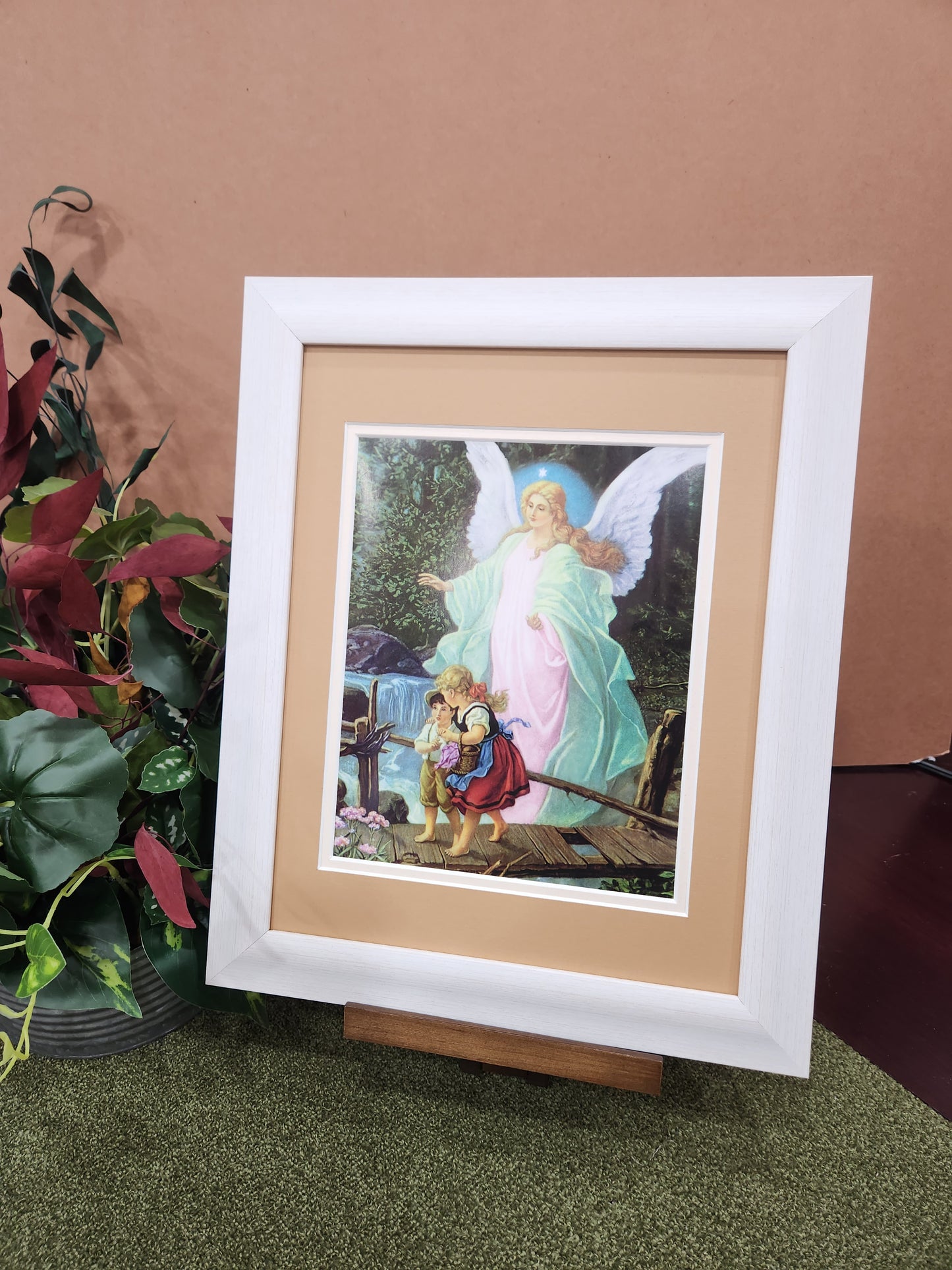 Framed Guardian Angel print