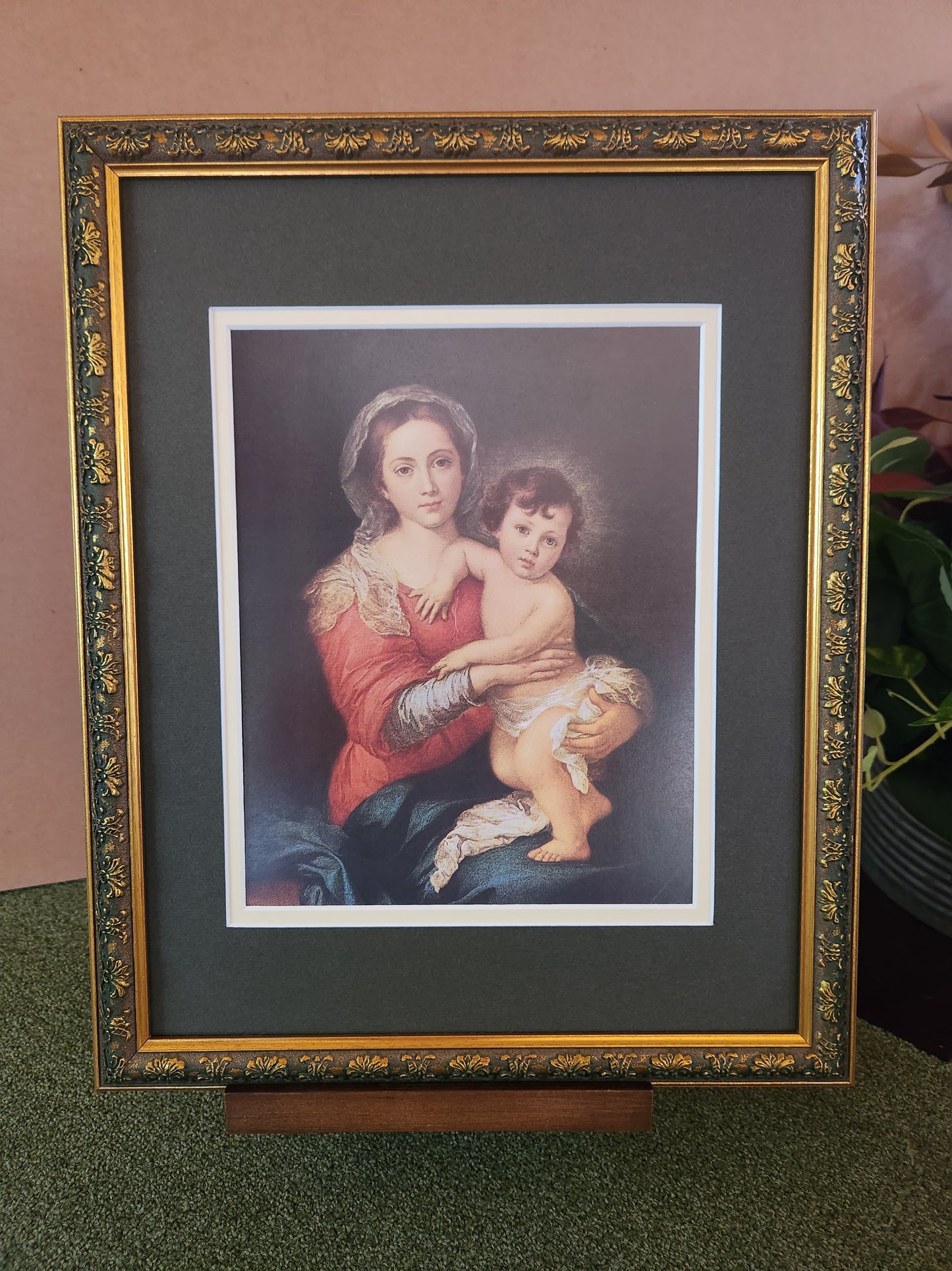 Madonna and Child framed picture