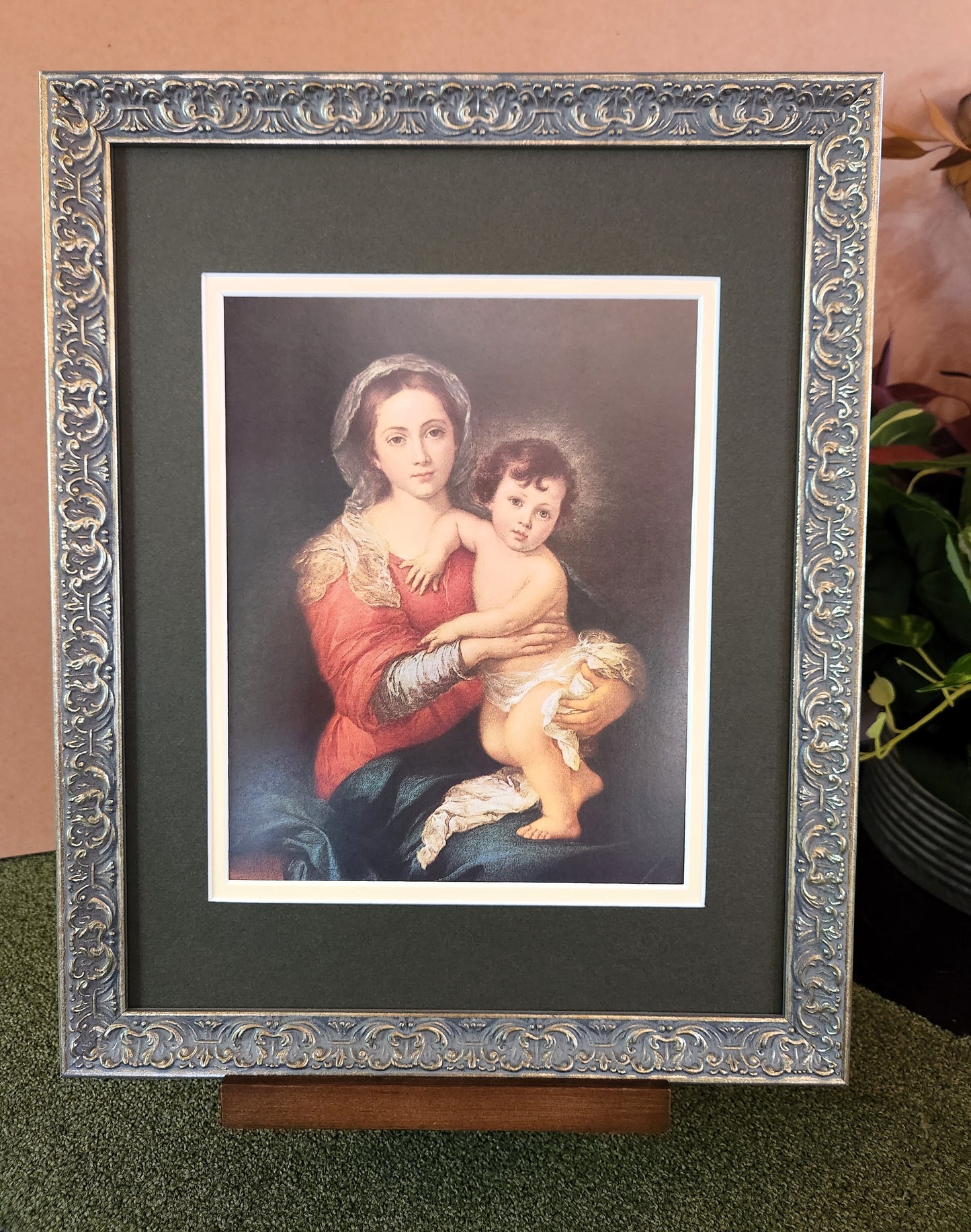 Madonna and Child framed picture