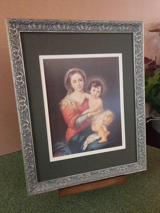 Madonna and Child framed picture