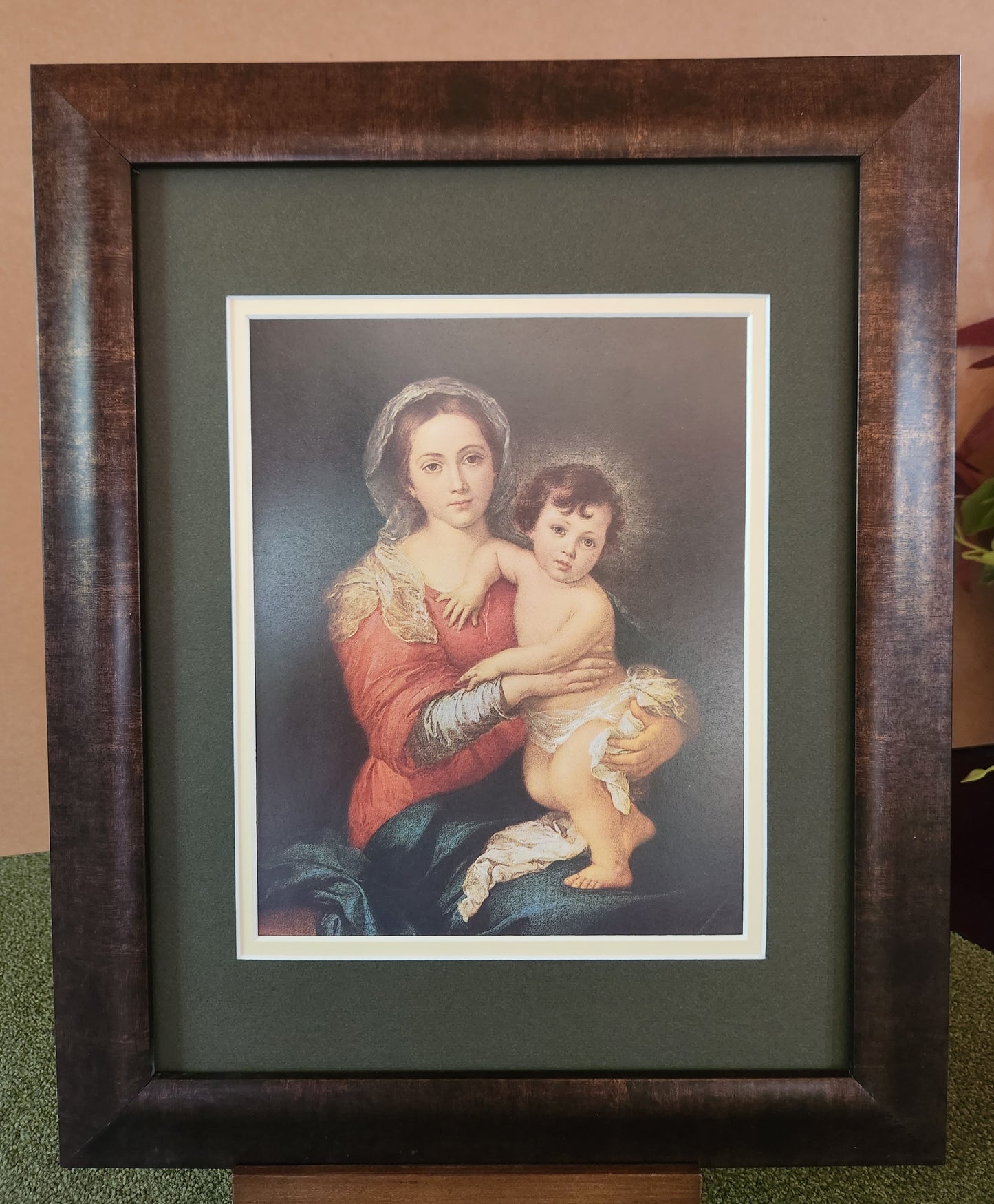 Madonna and Child framed picture