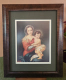 Madonna and Child framed picture