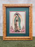 Our Lady of Guadalupe print framed and matted picture