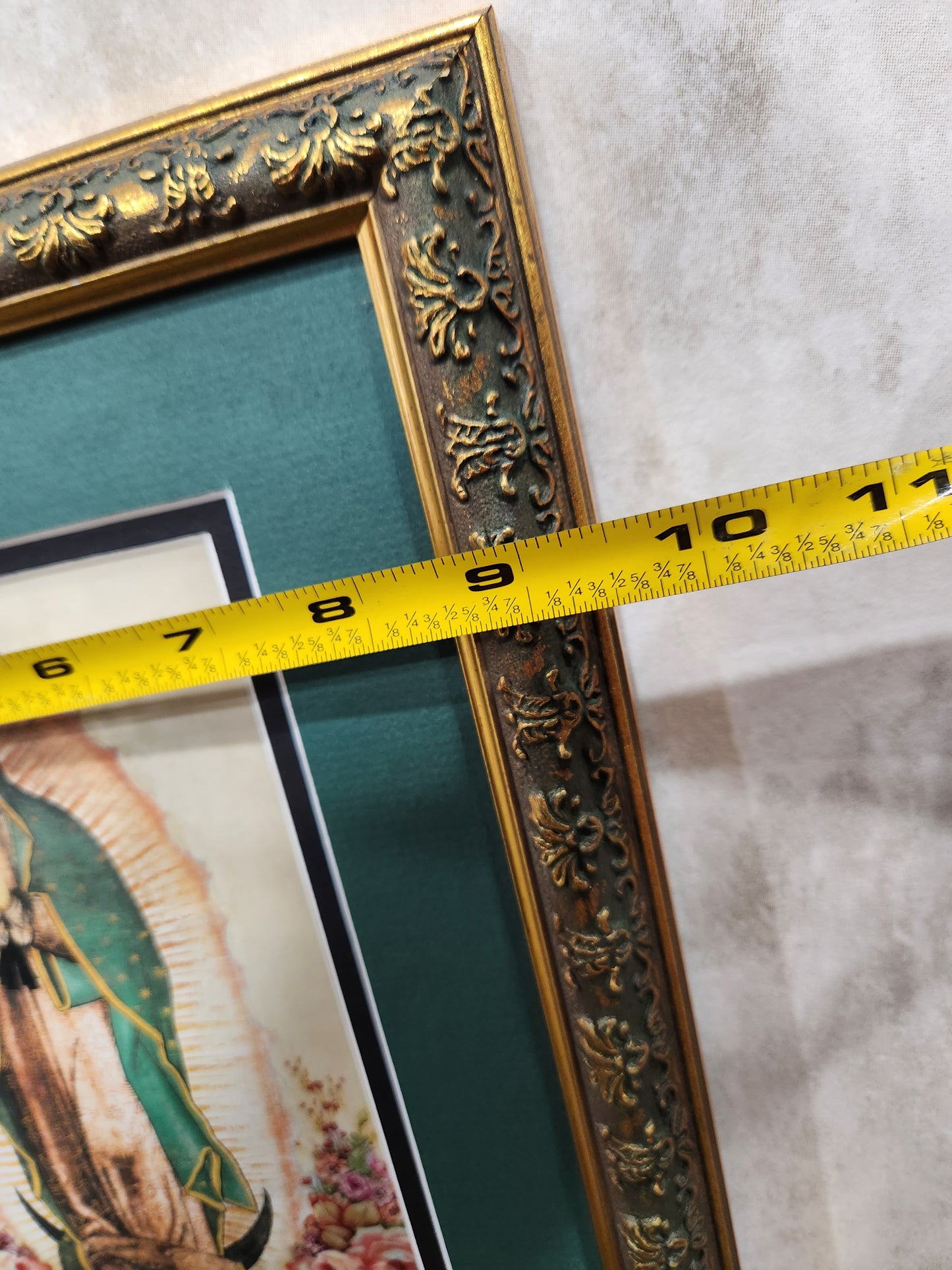 Our Lady of Guadalupe print framed and matted picture