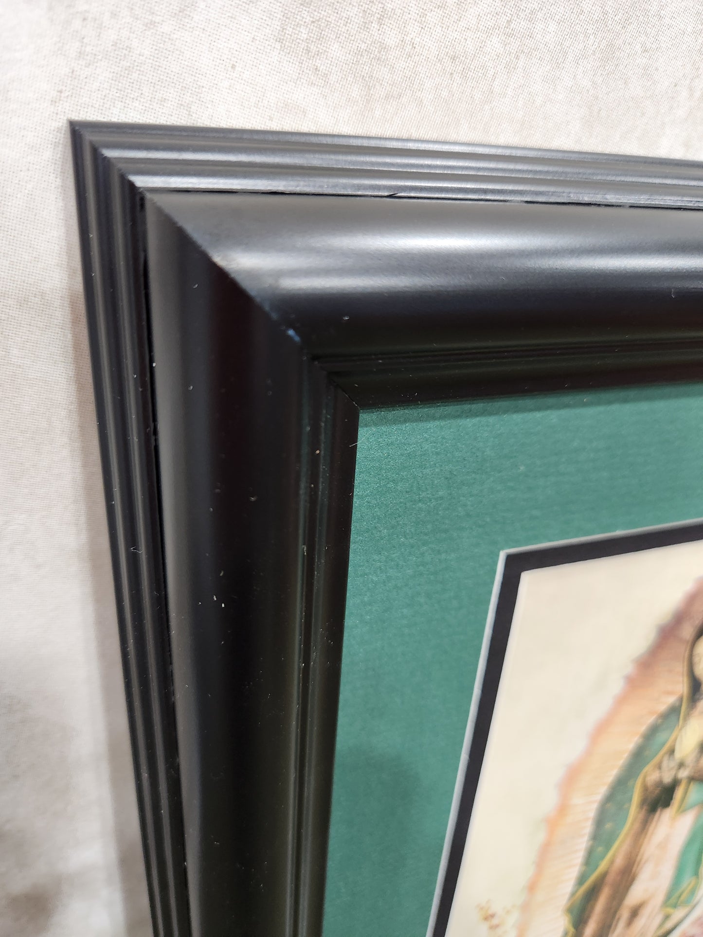 Our Lady of Guadalupe print framed and matted picture