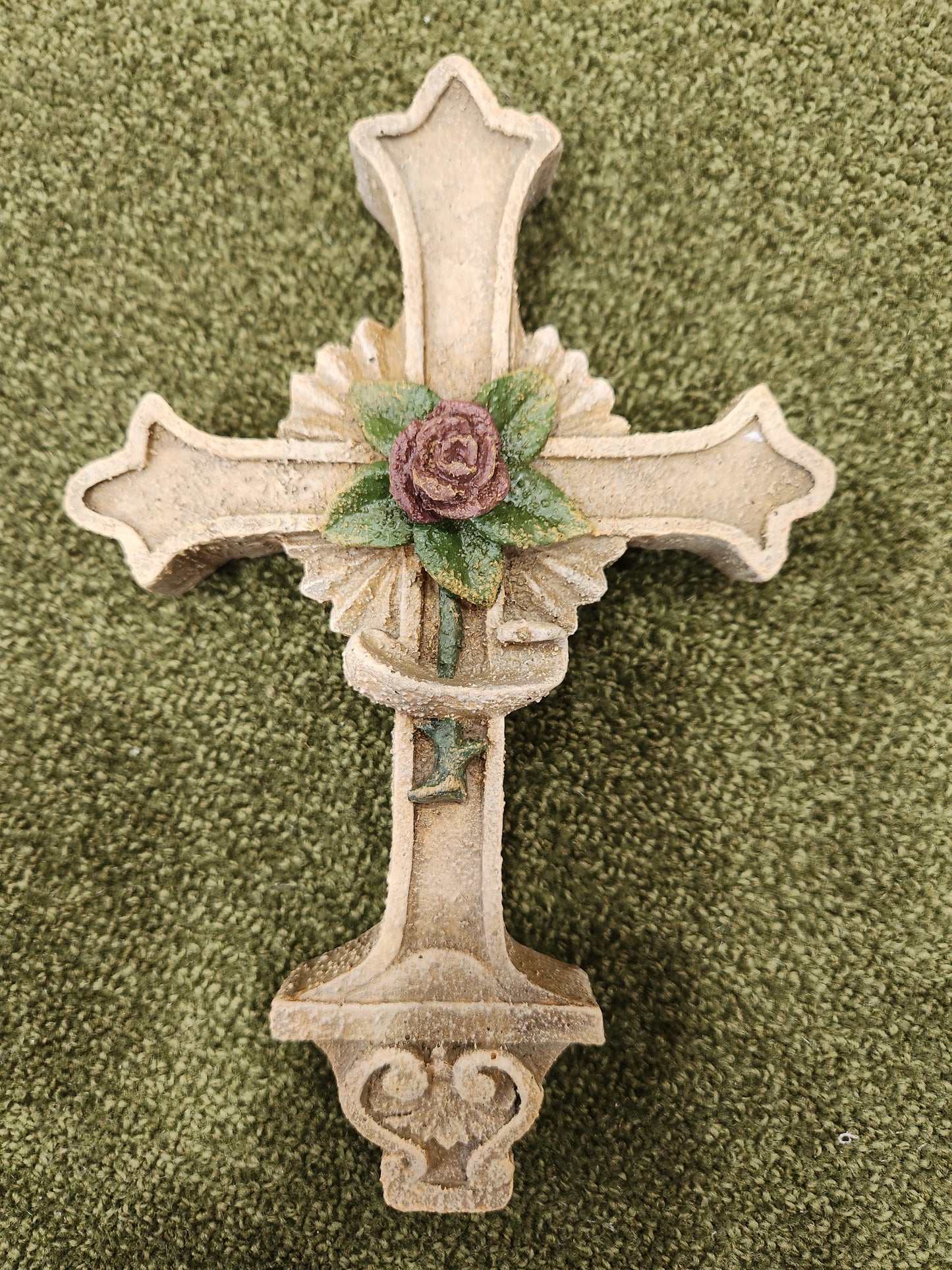 Rose of Sharon wall cross - Hayes Parker