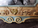 Pet memorial photo frame keepsake with easelback
