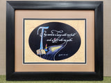 Thy Word is a lamp unto my feet custom framed Scripture