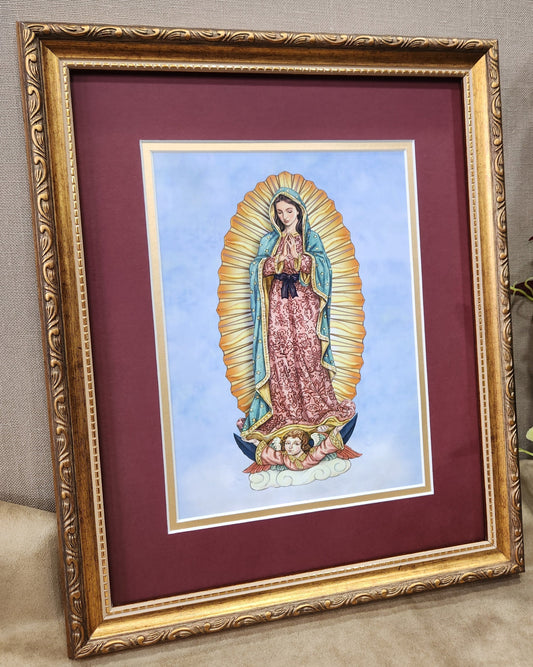 Our Lady of Guadalupe custom framed print