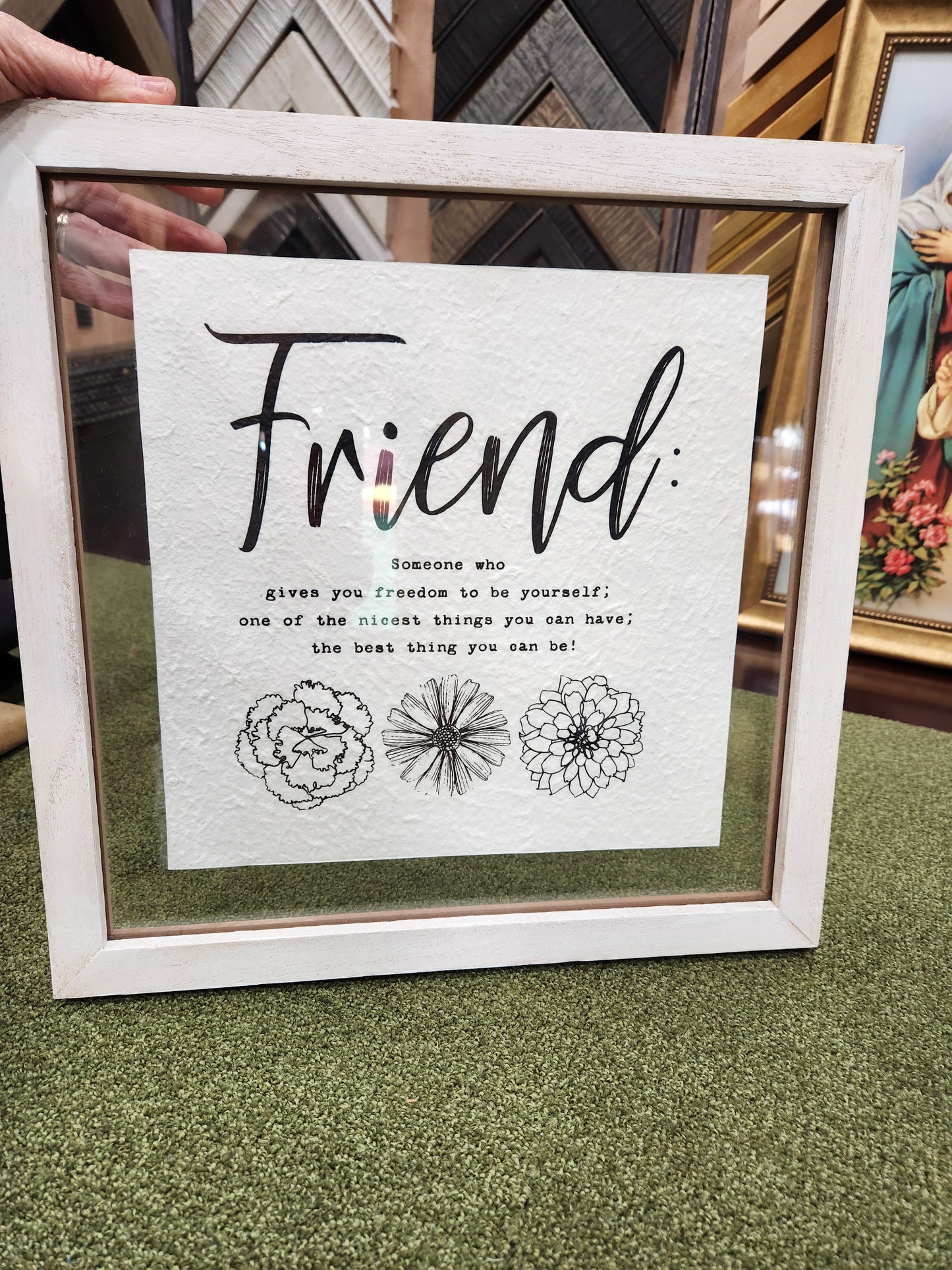 Friend picture - Friendship gift idea.