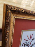 1 Thessalonians Rejoice Always custom framed Scripture verse