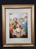 Holy Family framed picture