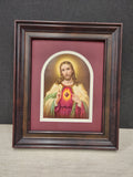 Sacred Heart of Jesus vintage print Heiliges Herz Jesu