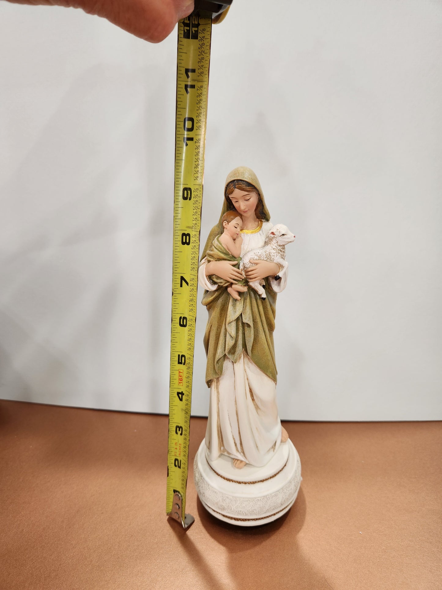 Innocence Mother and child Music box Figurine, 9'' High - Collector piece.