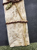 Cross with Pink Rose for wall
