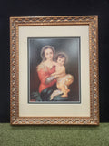 Madonna and Child framed picture