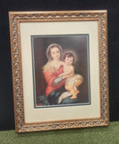 Madonna and Child framed picture