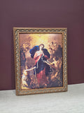 Our Lady Undoer of knots framed picture.