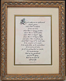 Saint Francis of Assisi framed prayer