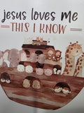 Jesus Loves Me this I know wall puzzle piece art